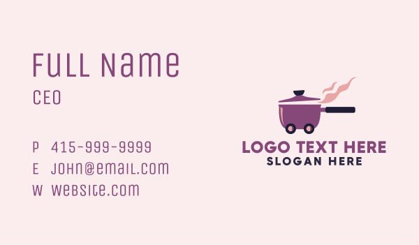 Homemade Dish  Cooking Business Card Design Image Preview