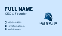 Tech Circuit Helmet Business Card Image Preview