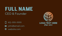 Eco Coral Reef  Business Card Design