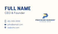 Forwarding Courier Star Business Card Image Preview
