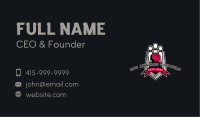 Bowling Pin Banner Business Card Image Preview