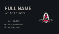 Bowling Pin Banner Business Card Preview