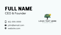 Botanical Forest Tree Business Card Preview