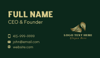 Luxury Lady Hair Business Card Design