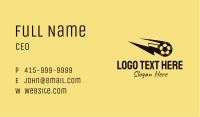 Lightning Soccer Ball Business Card Image Preview