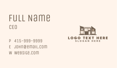 House Architecture Real Estate Business Card Image Preview