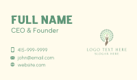 Human Nature Tree Business Card Image Preview