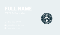 Lawn Gardening Shovel Business Card Image Preview