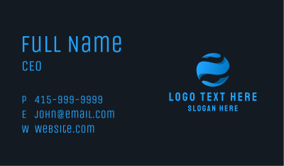 Professional Global Firm  Business Card Image Preview