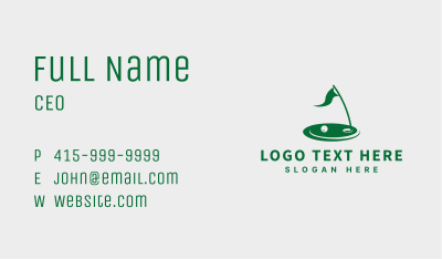 Recreational Golf Club  Business Card Image Preview