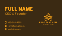 Golden Lotus Yoga Spa  Business Card Image Preview