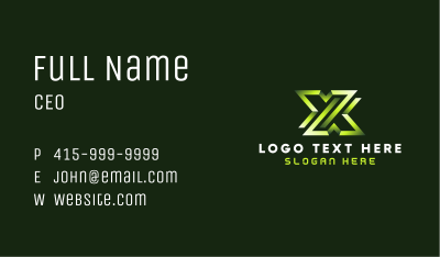 Cyber Technology Software Business Card Image Preview