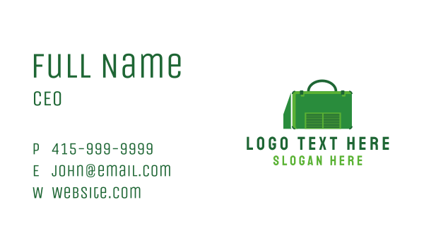 Storage Facility Briefcase Business Card Design Image Preview