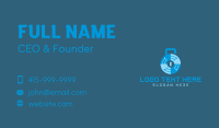 Security Defense Cybersecurity Business Card Preview