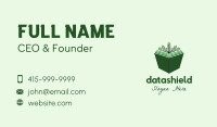 Green Natural Book Business Card Image Preview