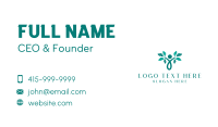 Wellness Tree Vegan Business Card Image Preview