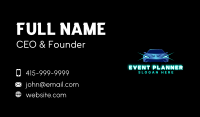 Sports Car Vehicle Light Business Card Image Preview
