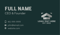 Real Estate Roofing Contractor  Business Card Image Preview