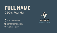 Ghost Spooky Spirit Business Card Image Preview