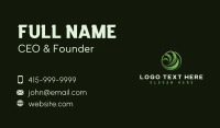 Organic Nature Leaf Business Card Image Preview
