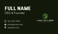 Organic Nature Leaf Business Card Preview