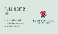 Lip Rose Flower Business Card Image Preview