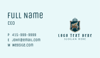 Royal Griffin Crown  Business Card Image Preview