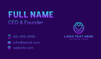 Heart Psychologist Brain Business Card Preview