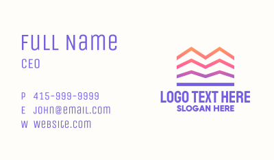 Gradient Property Building Business Card