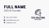 Spartan Piano Keyboard Business Card Image Preview