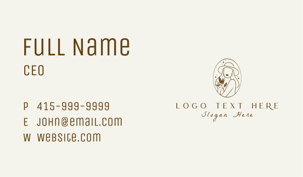 Lady Fashion Apparel Business Card Design Image Preview