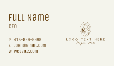 Lady Fashion Apparel Business Card Image Preview