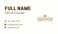 Wasp Honeycomb Beekeeper Business Card Image Preview