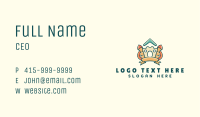 Bounce House Tower Fortress Business Card Image Preview