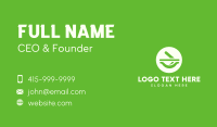 Green Mortar & Pestle Business Card Preview