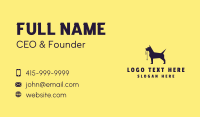 Pet Dog Training Business Card Image Preview