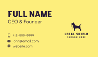 Pet Dog Training Business Card Image Preview