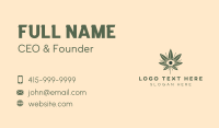 Mystic Eye Marijuana Business Card Image Preview