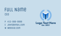 Learning Center Emblem Business Card Image Preview