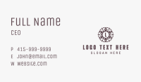 Floral Styling Boutique Business Card Image Preview