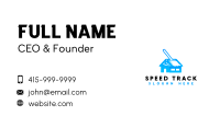 Cleaning Broom Housekeeping Business Card Image Preview