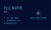 Direction Navigation Compass Business Card Image Preview