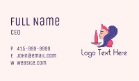 Cocktail Bar Waitress  Business Card Image Preview