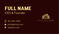 Roof Luxury Builder Business Card Design