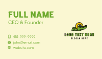 Cute Crocodile Character  Business Card Image Preview