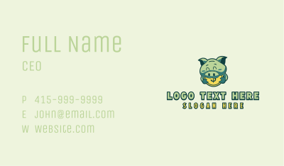 Piggy Bank Coin Business Card Image Preview