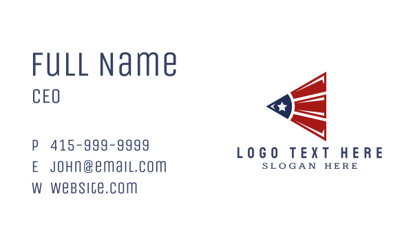 USA American Flag Business Card Design Image Preview