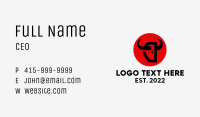 Bull Steak Restaurant  Business Card Image Preview