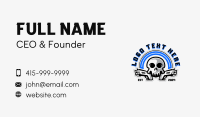 Skull Military Gun Business Card Image Preview