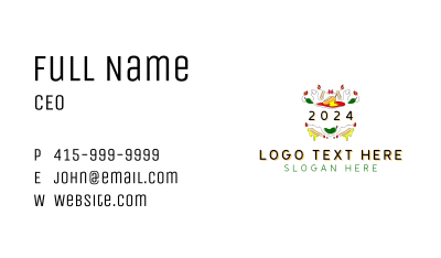 Mexican Cuisine Restaurant Business Card Image Preview